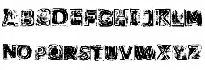 WASHED HANDS PERSONAL USE Regular Font Litere mici