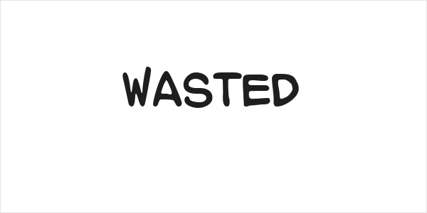 WASTED Logo
