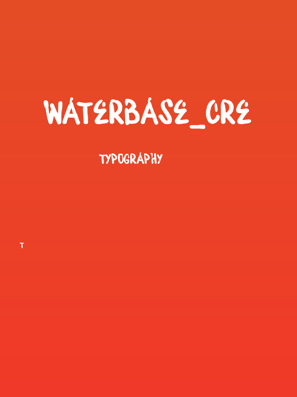 WATERBASE_CRE Poster