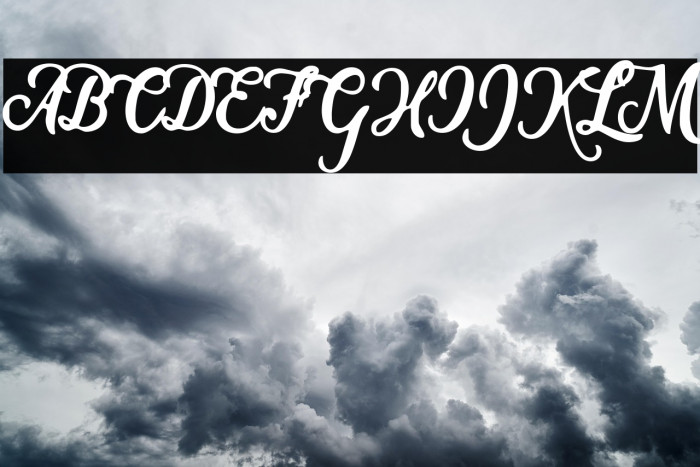 WATERCOLORS CLEAN PERSONAL USE Italic Example 3