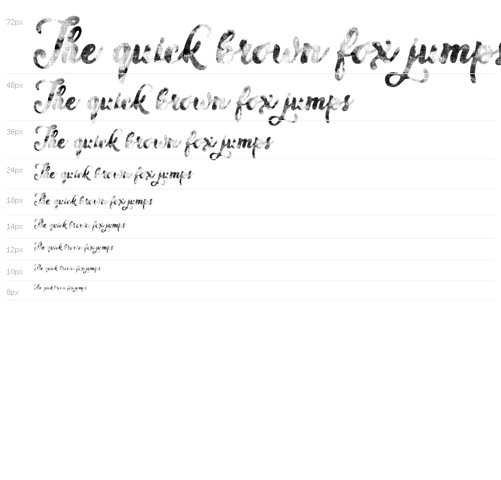 WATERCOLORS PERSONAL USE Italic Waterfall