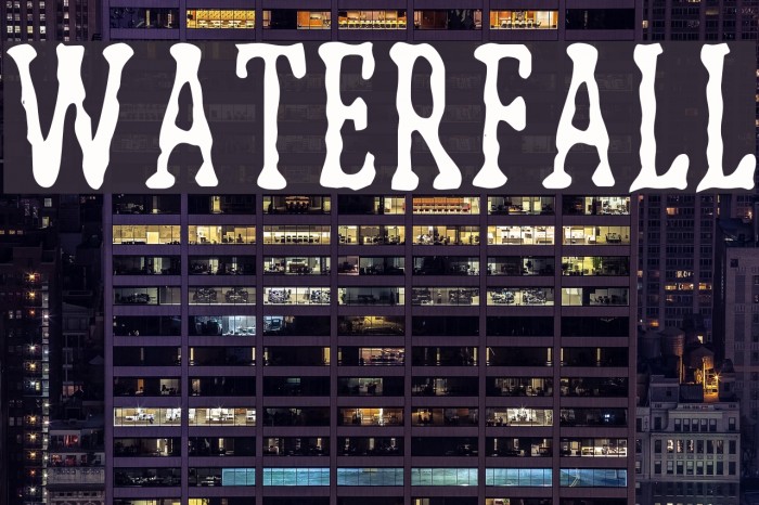 WATERFALL Example 2