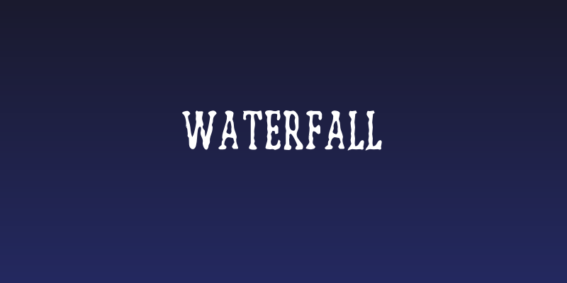 WATERFALL Social Header