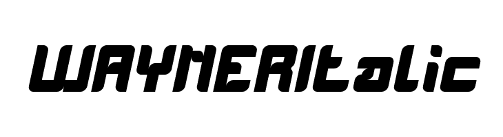 WAYNER Italic  Frei Schriftart Herunterladen