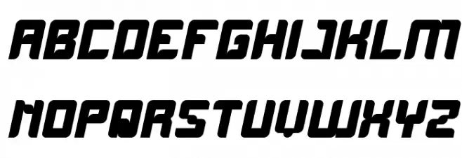 WAYNER Italic Polices MAJUSCULES