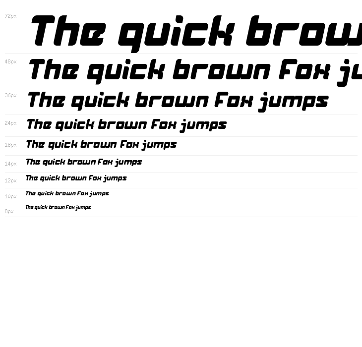 WAYNER Italic Waterfall