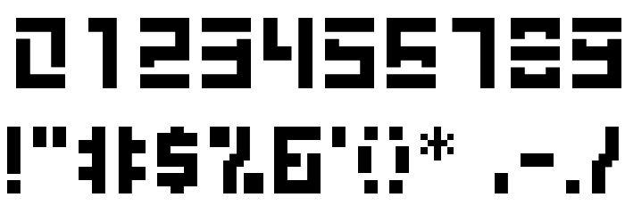 WAtchTV Font OTHER CHARS