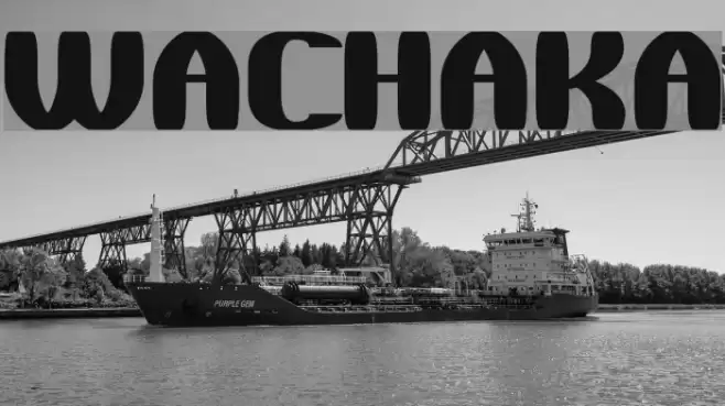 WaChaKa Font examples