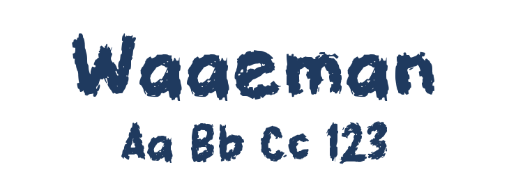 Waaeman Font Preview