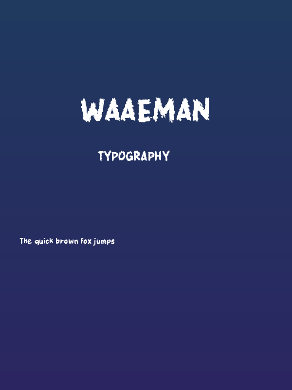 Waaeman Poster