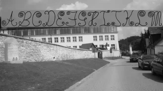 WaaibergSM Font examples