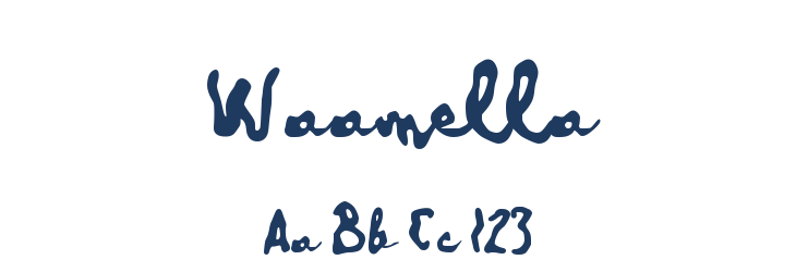 Waamella Font Preview