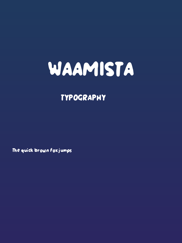 Waamista Poster