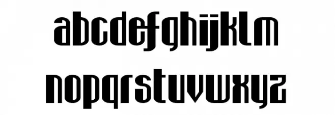 Wabbit Sans Regular Font Litere mici