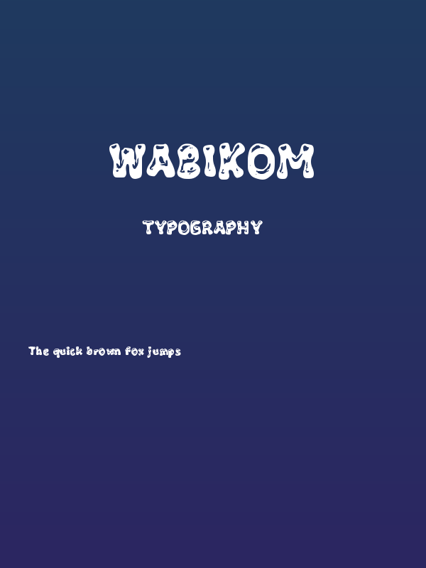 Wabikom Poster