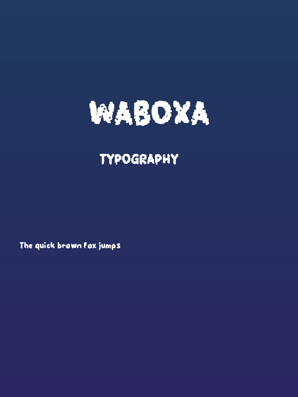 Waboxa Poster