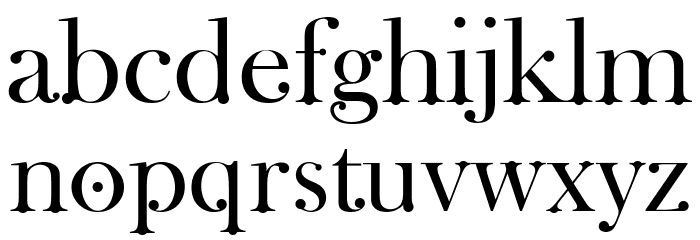 Wachinanga Font LOWERCASE