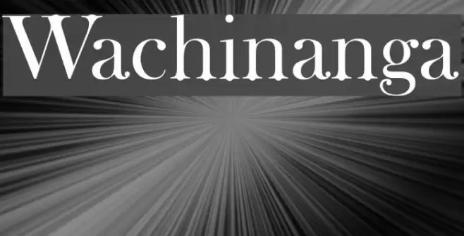 Wachinanga フォント examples