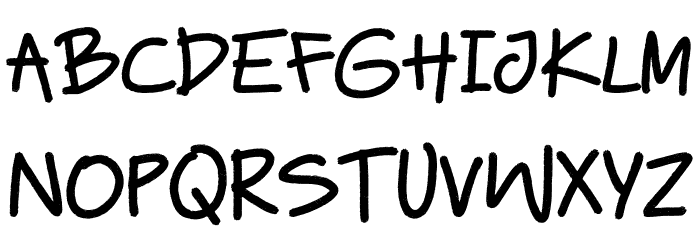Wacko Guido Demo Font UPPERCASE