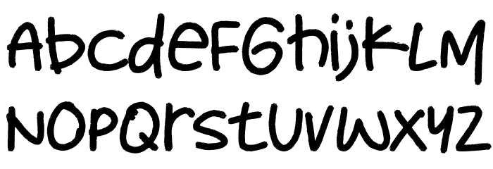 Wacko Guido Demo Font LOWERCASE