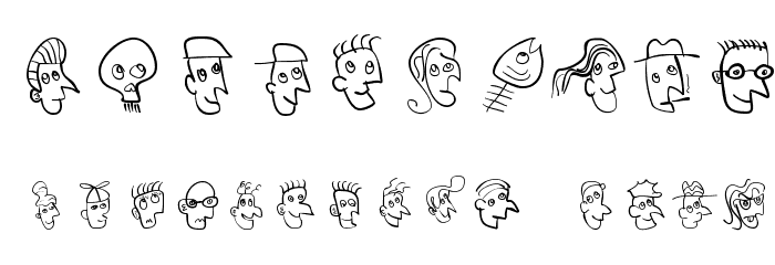 WacoheadsTwo Font OTHER CHARS