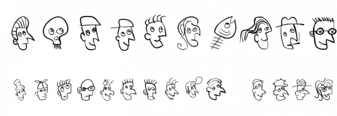 WacoheadsTwo Font OTHER CHARS