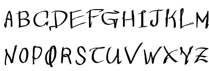 Wacomian-Regular Font LOWERCASE