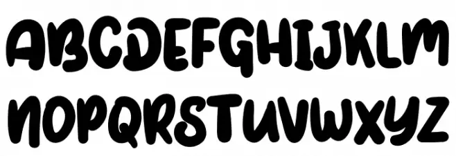 WadawManiaRegular Шрифта ВЕРХНИЙ