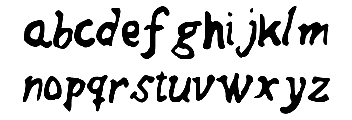 Wade Font LOWERCASE