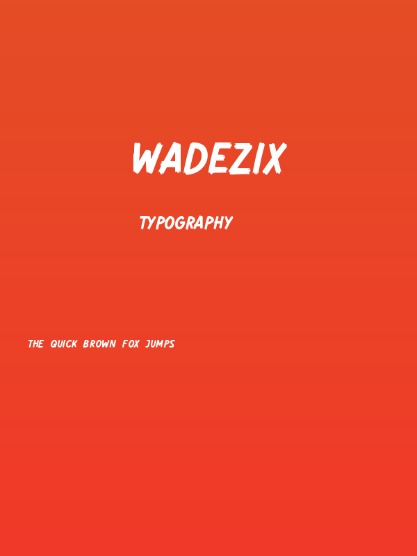 Wadezix Poster