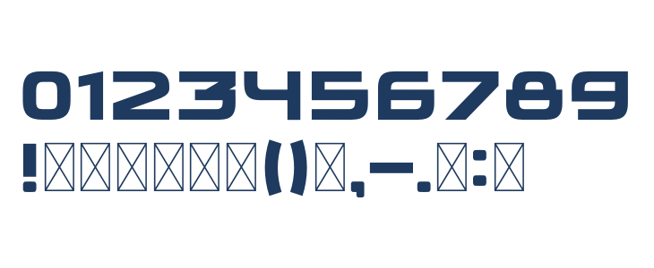 Wadik Bold Other Characters