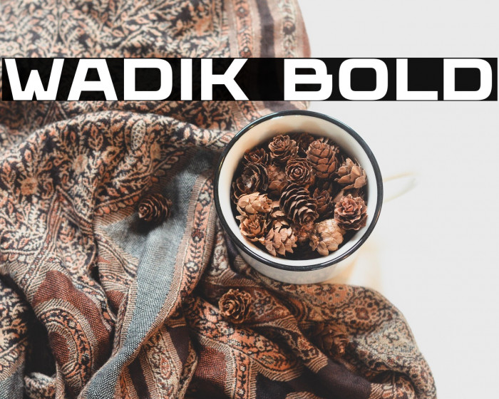 Wadik Bold Example 3