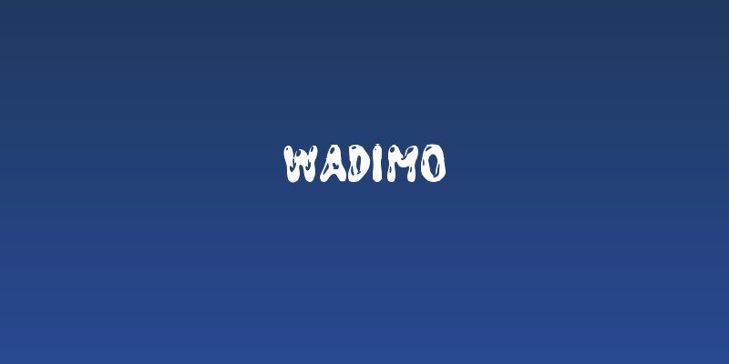Wadimo Social Header