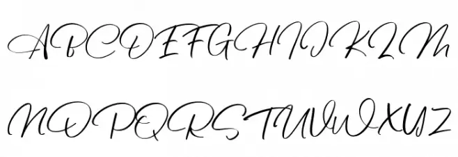 Wadmont Font UPPERCASE