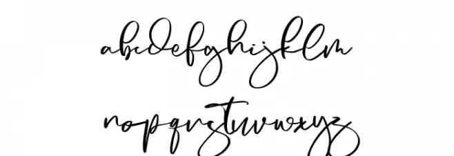 Wadmont Font LOWERCASE