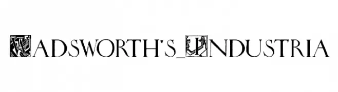 Wadsworth's_Industria  Free Fonts Download