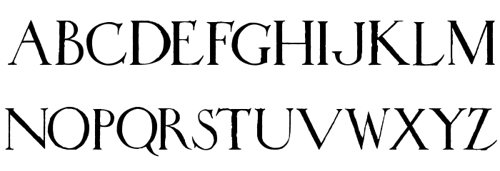 Wadsworth's_Industria Font Litere mici