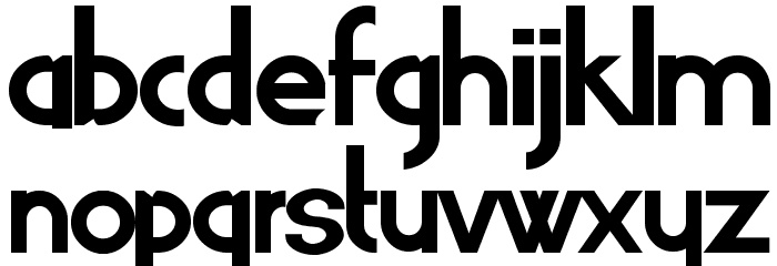Wadu Font LOWERCASE