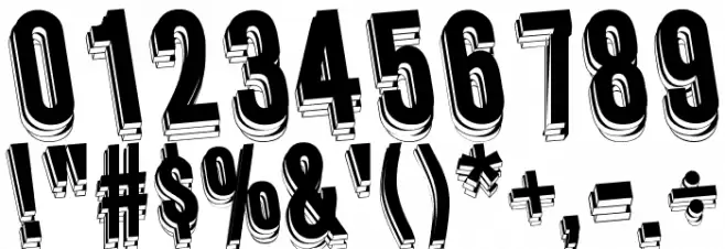 Wafer Regular Font OTHER CHARS