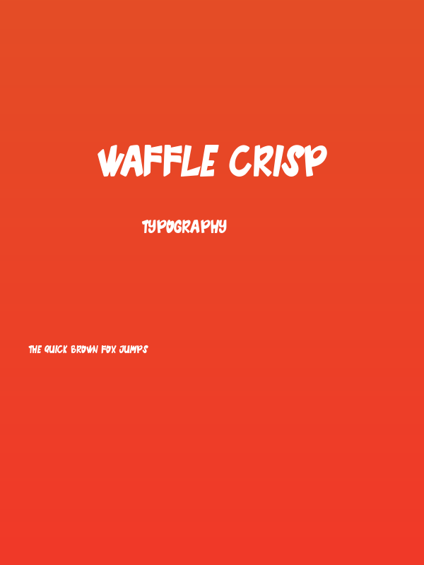 Waffle Crisp Poster