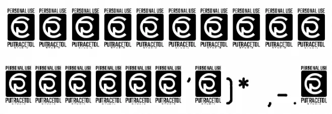 Waffle Latte Free Font OTHER CHARS