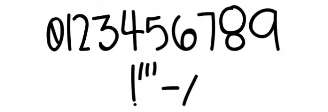 Waffle-Regular Font OTHER CHARS