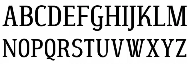 Wagashi Serif フォント 大文字