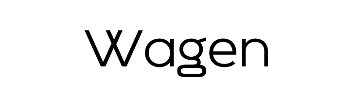 Wagen  नि: शुल्क फ़ॉन्ट्स डाउनलोड