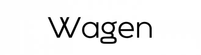 Wagen  नि: शुल्क फ़ॉन्ट्स डाउनलोड