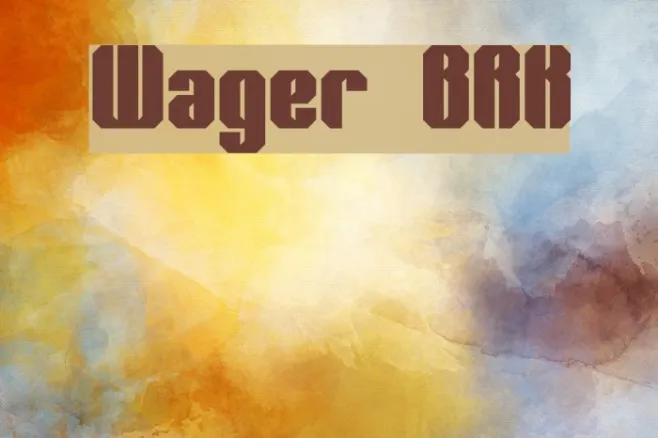 Wager BRK Example 2