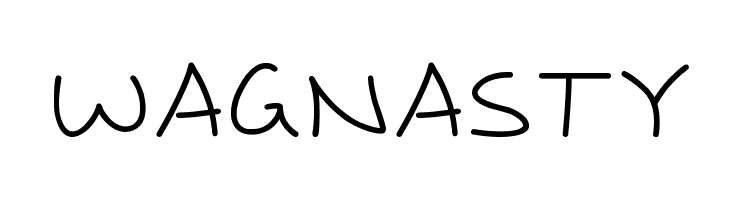 Wagnasty Font