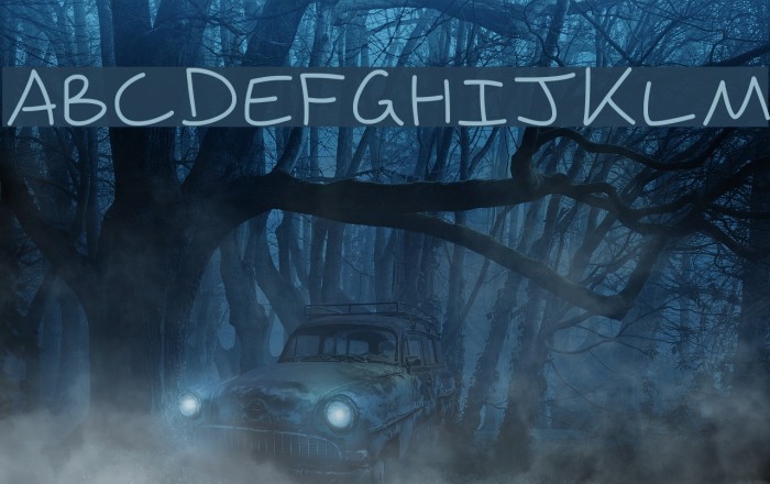 Wagnasty Font examples
