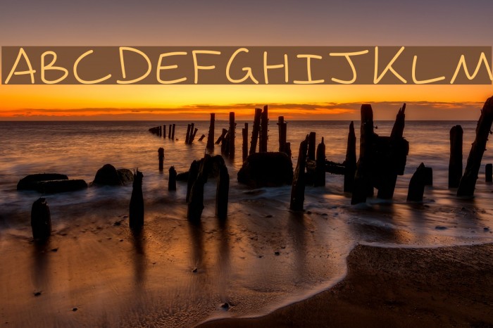 Wagnasty Font examples