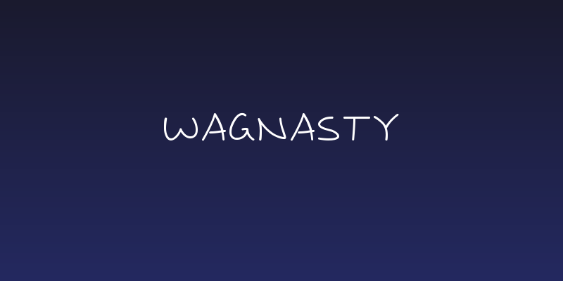 Wagnasty Social Header